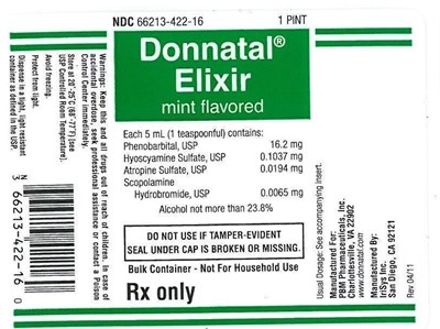 Example Label (Donnatal 16oz Mint Lbl 0411)
